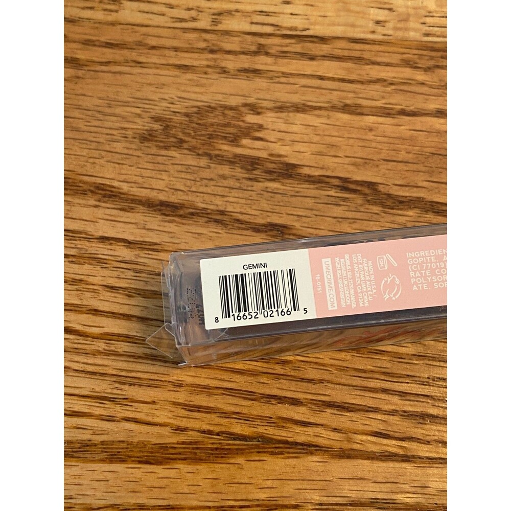Lime Crime Diamond Crushers Gemini New Glitter Shimmer Lip Gloss Maroon Purple - Picture 4 of 6